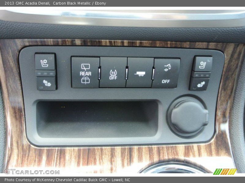 Carbon Black Metallic / Ebony 2013 GMC Acadia Denali