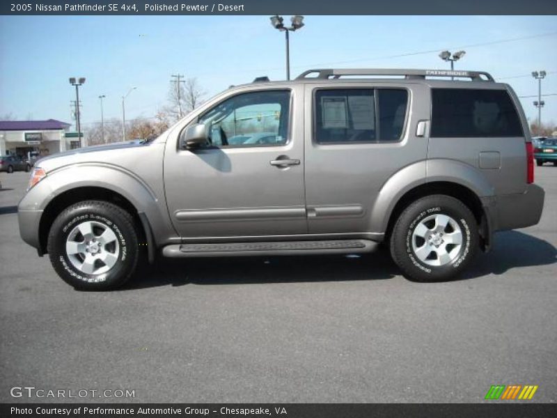 Polished Pewter / Desert 2005 Nissan Pathfinder SE 4x4