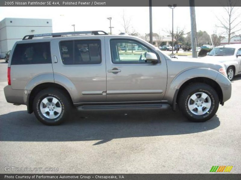 Polished Pewter / Desert 2005 Nissan Pathfinder SE 4x4