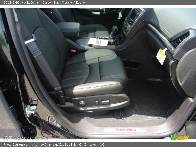 Carbon Black Metallic / Ebony 2013 GMC Acadia Denali