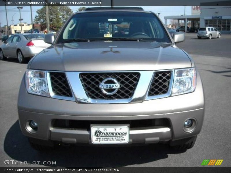 Polished Pewter / Desert 2005 Nissan Pathfinder SE 4x4