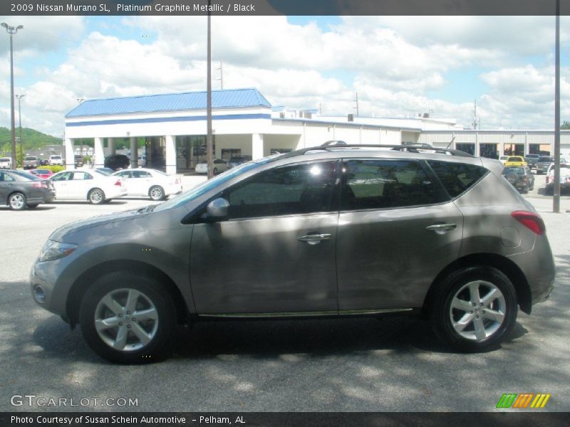 Platinum Graphite Metallic / Black 2009 Nissan Murano SL