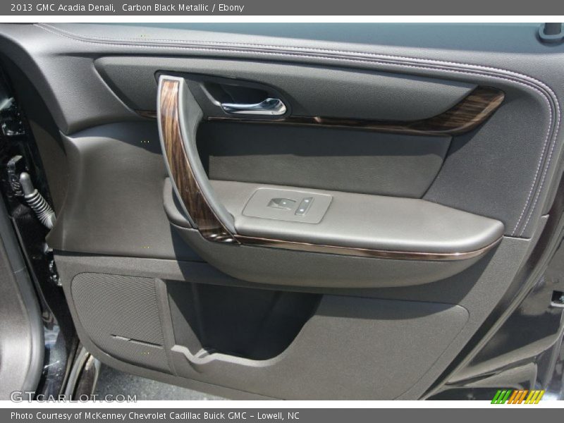 Carbon Black Metallic / Ebony 2013 GMC Acadia Denali