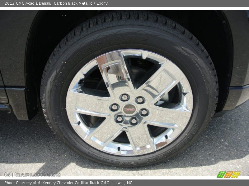 Carbon Black Metallic / Ebony 2013 GMC Acadia Denali