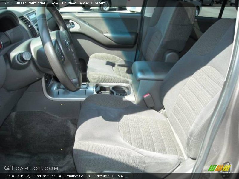 Polished Pewter / Desert 2005 Nissan Pathfinder SE 4x4