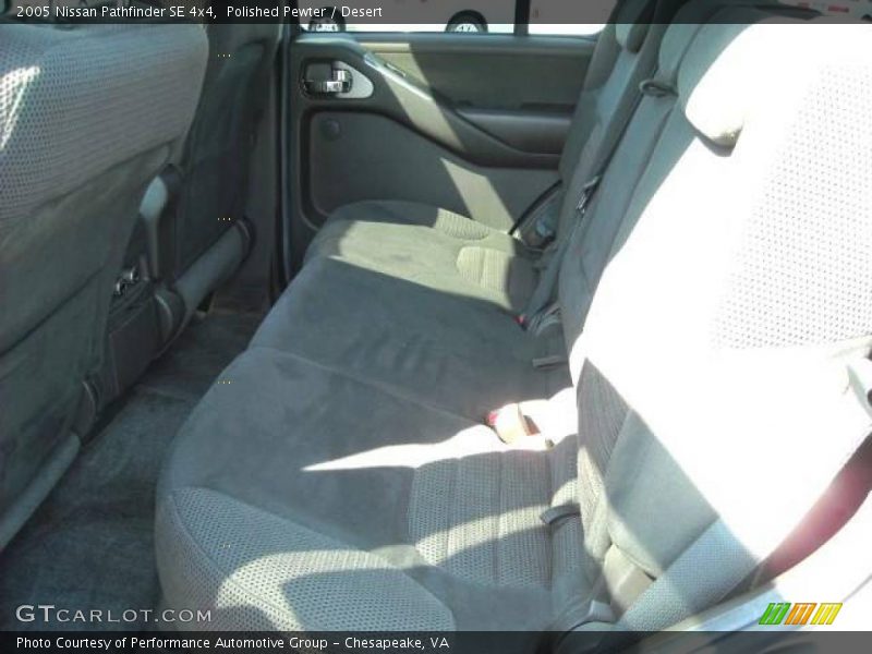 Polished Pewter / Desert 2005 Nissan Pathfinder SE 4x4