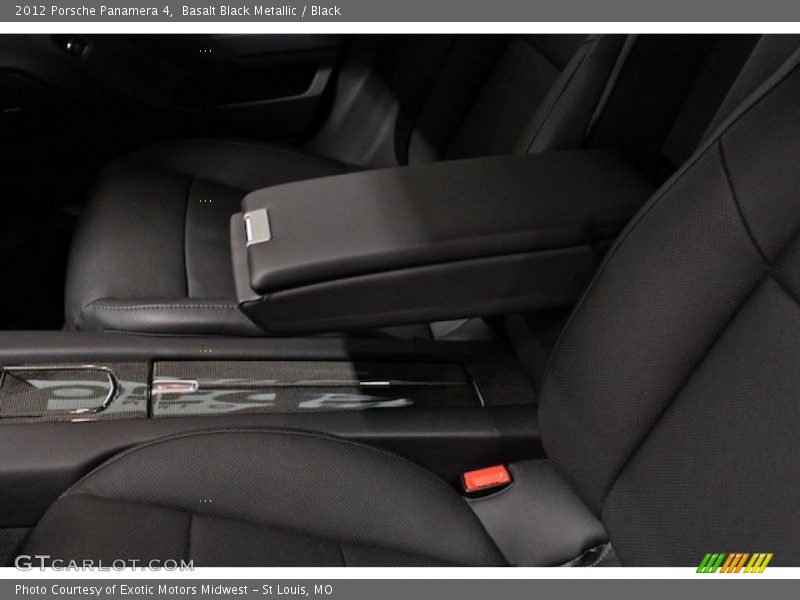 Basalt Black Metallic / Black 2012 Porsche Panamera 4