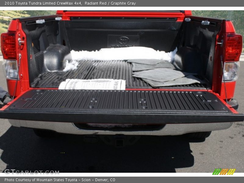 Radiant Red / Graphite Gray 2010 Toyota Tundra Limited CrewMax 4x4