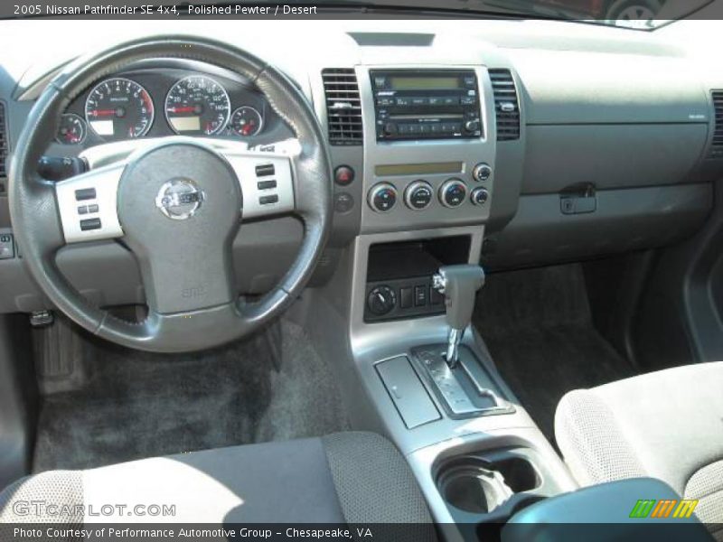 Polished Pewter / Desert 2005 Nissan Pathfinder SE 4x4