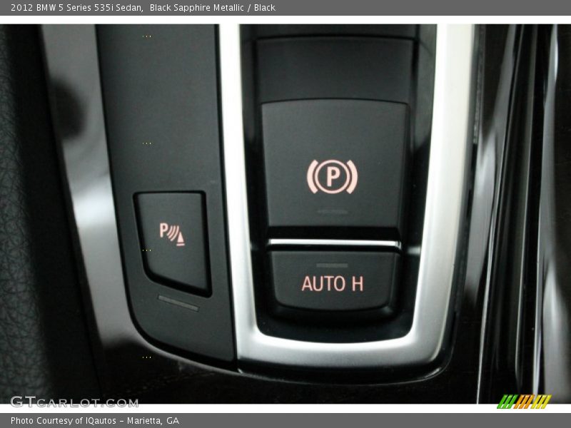 Black Sapphire Metallic / Black 2012 BMW 5 Series 535i Sedan