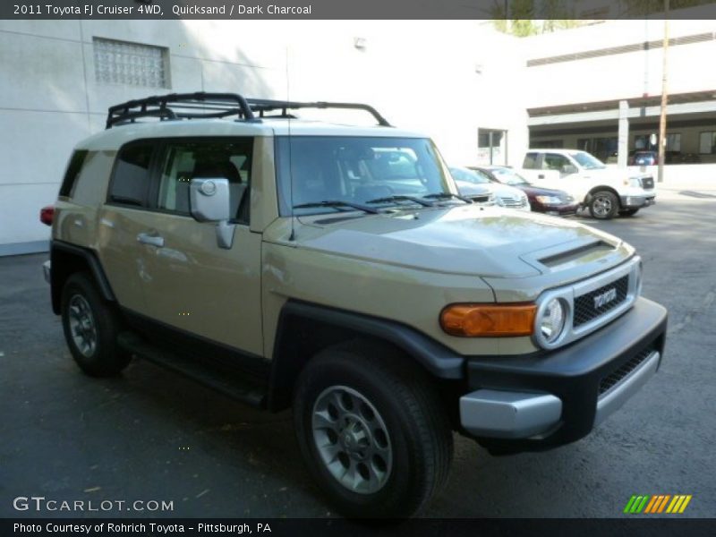 Quicksand / Dark Charcoal 2011 Toyota FJ Cruiser 4WD