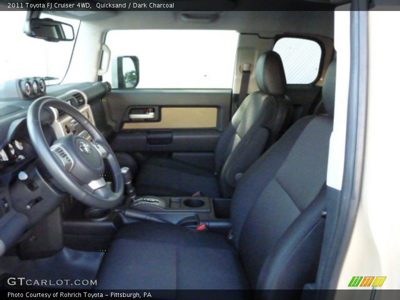 Quicksand / Dark Charcoal 2011 Toyota FJ Cruiser 4WD