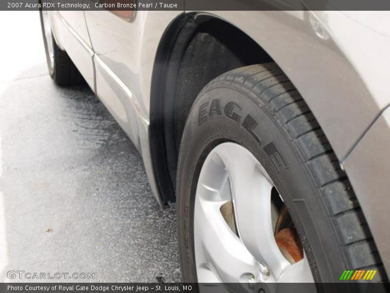 Carbon Bronze Pearl / Taupe 2007 Acura RDX Technology