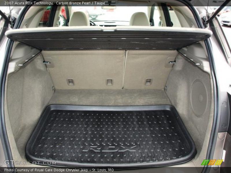  2007 RDX Technology Trunk