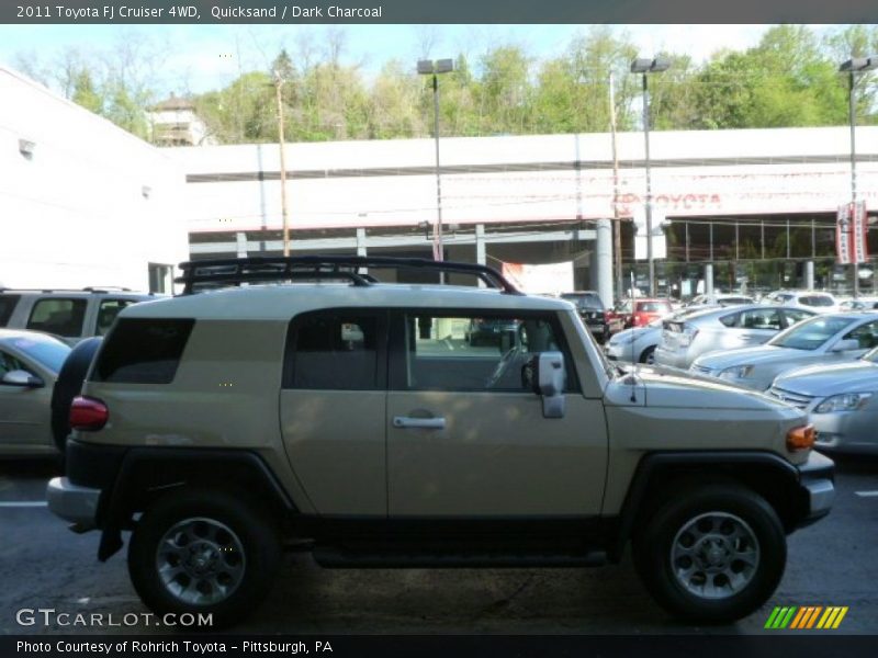 Quicksand / Dark Charcoal 2011 Toyota FJ Cruiser 4WD