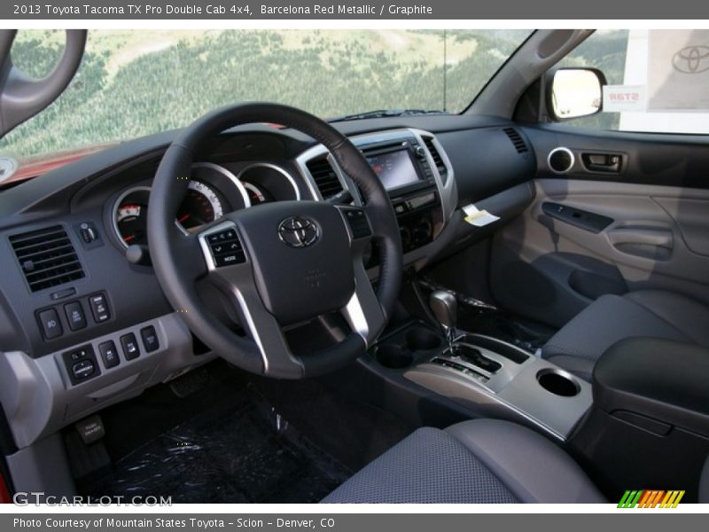 Barcelona Red Metallic / Graphite 2013 Toyota Tacoma TX Pro Double Cab 4x4