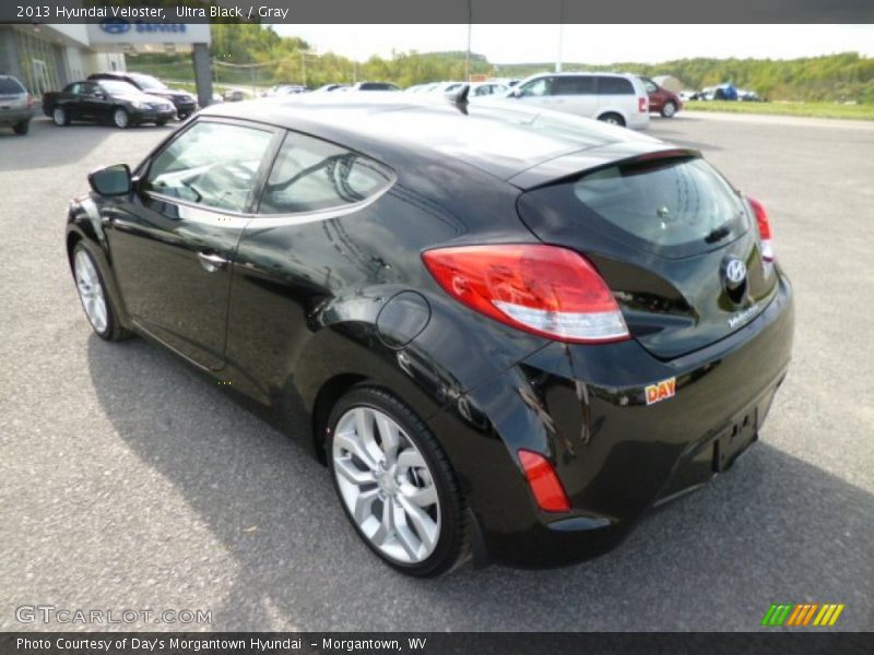 Ultra Black / Gray 2013 Hyundai Veloster