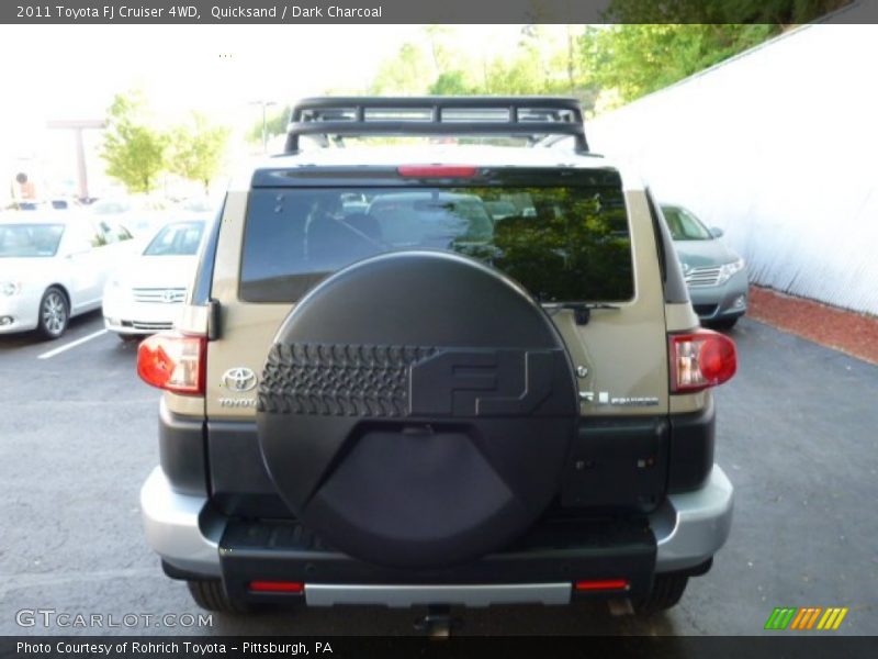 Quicksand / Dark Charcoal 2011 Toyota FJ Cruiser 4WD