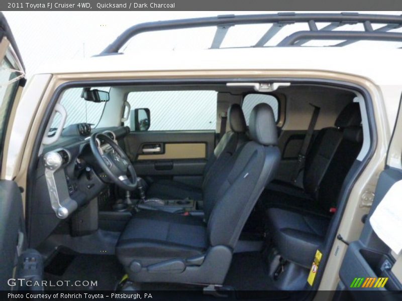 Quicksand / Dark Charcoal 2011 Toyota FJ Cruiser 4WD