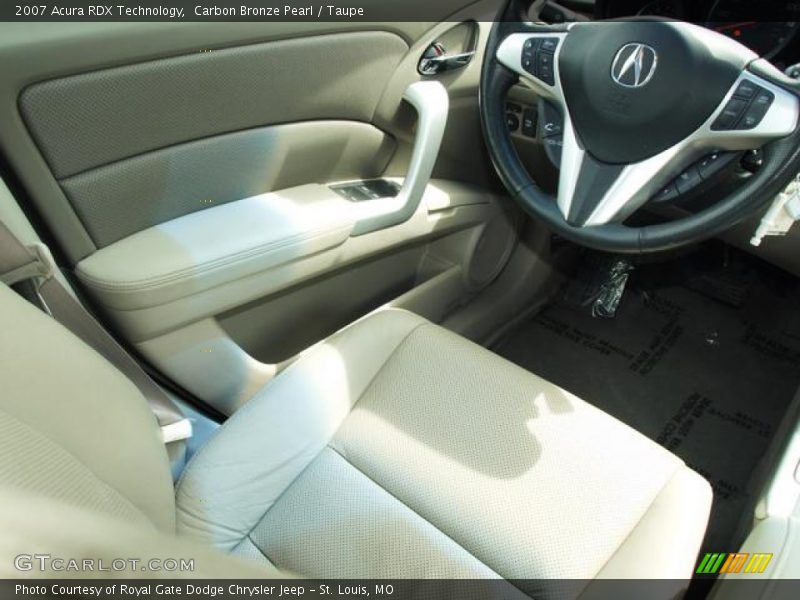 Carbon Bronze Pearl / Taupe 2007 Acura RDX Technology