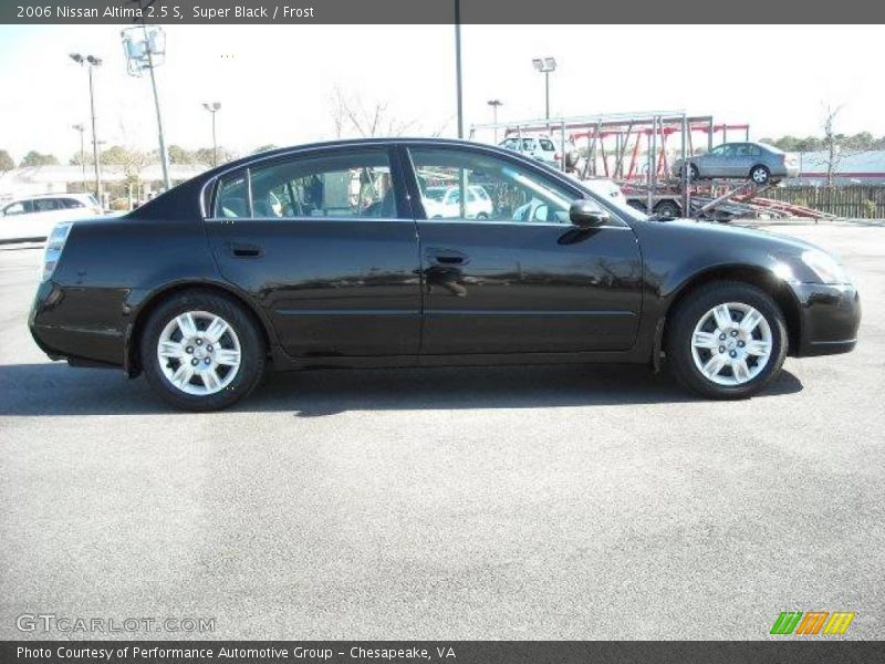 Super Black / Frost 2006 Nissan Altima 2.5 S