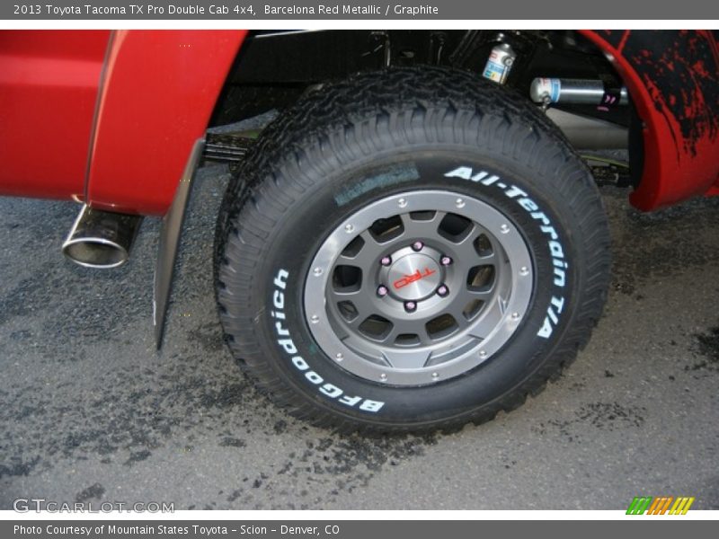 Barcelona Red Metallic / Graphite 2013 Toyota Tacoma TX Pro Double Cab 4x4