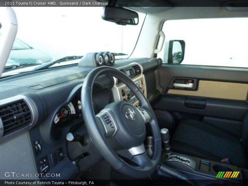 Quicksand / Dark Charcoal 2011 Toyota FJ Cruiser 4WD