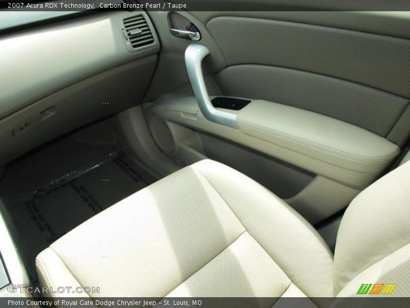 Carbon Bronze Pearl / Taupe 2007 Acura RDX Technology