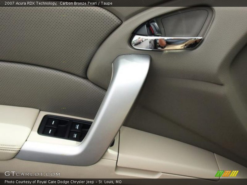 Carbon Bronze Pearl / Taupe 2007 Acura RDX Technology