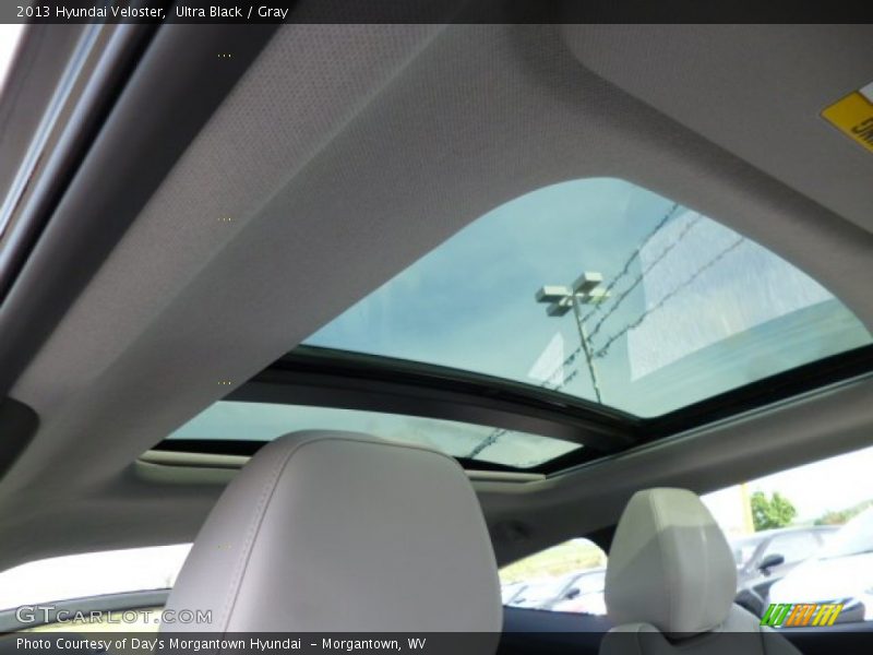 Ultra Black / Gray 2013 Hyundai Veloster