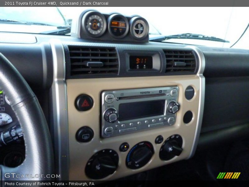 Quicksand / Dark Charcoal 2011 Toyota FJ Cruiser 4WD