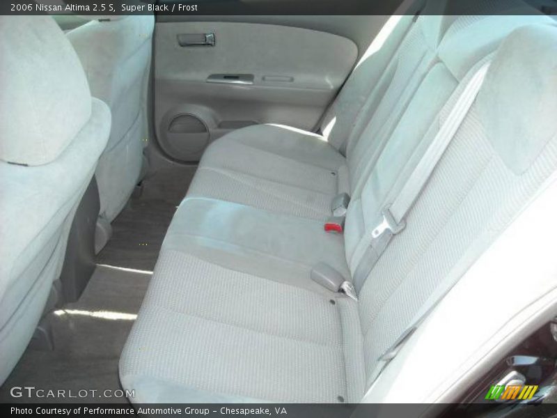 Super Black / Frost 2006 Nissan Altima 2.5 S