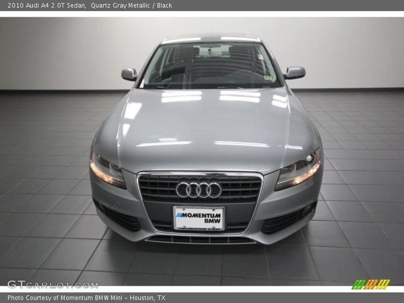 Quartz Gray Metallic / Black 2010 Audi A4 2.0T Sedan