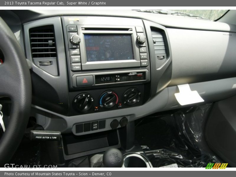 Super White / Graphite 2013 Toyota Tacoma Regular Cab