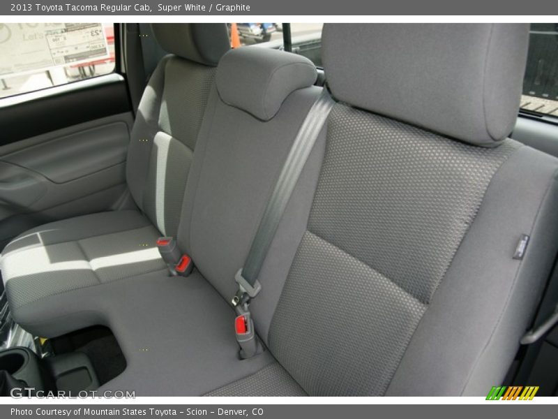 Super White / Graphite 2013 Toyota Tacoma Regular Cab