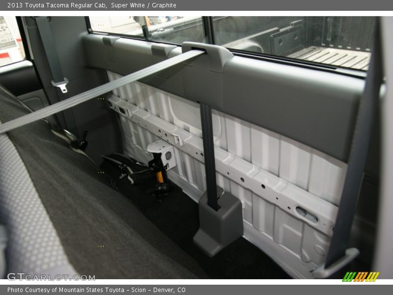 Super White / Graphite 2013 Toyota Tacoma Regular Cab