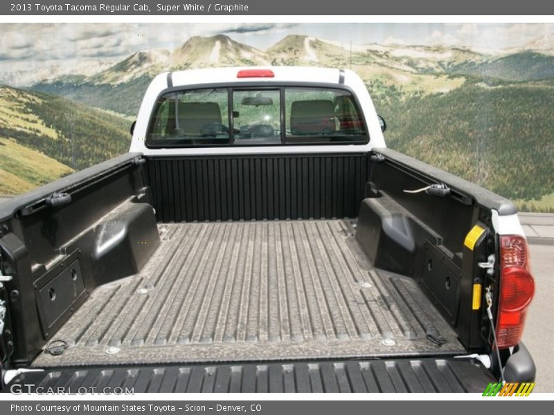 Super White / Graphite 2013 Toyota Tacoma Regular Cab