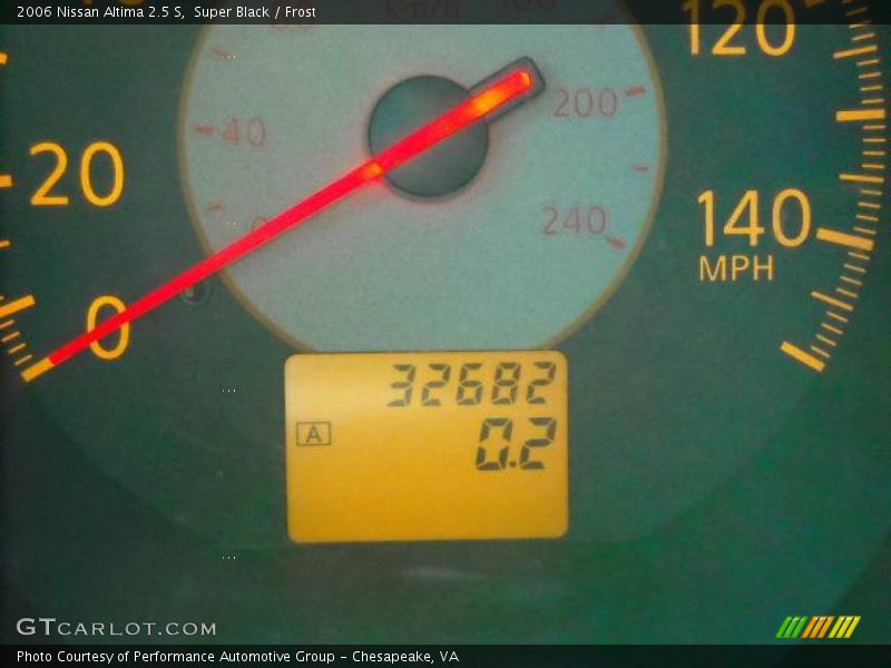 Super Black / Frost 2006 Nissan Altima 2.5 S