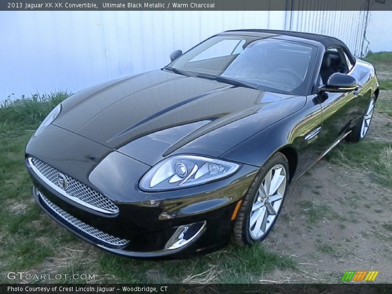 Ultimate Black Metallic / Warm Charcoal 2013 Jaguar XK XK Convertible