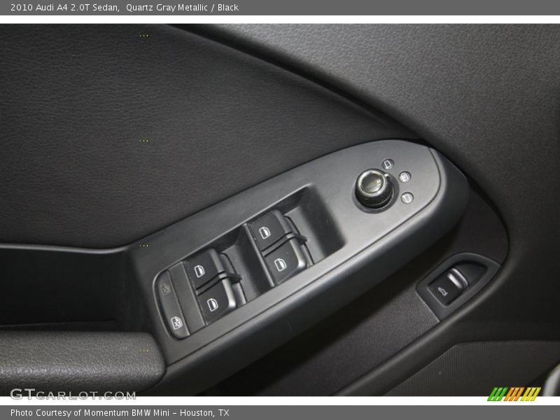 Quartz Gray Metallic / Black 2010 Audi A4 2.0T Sedan