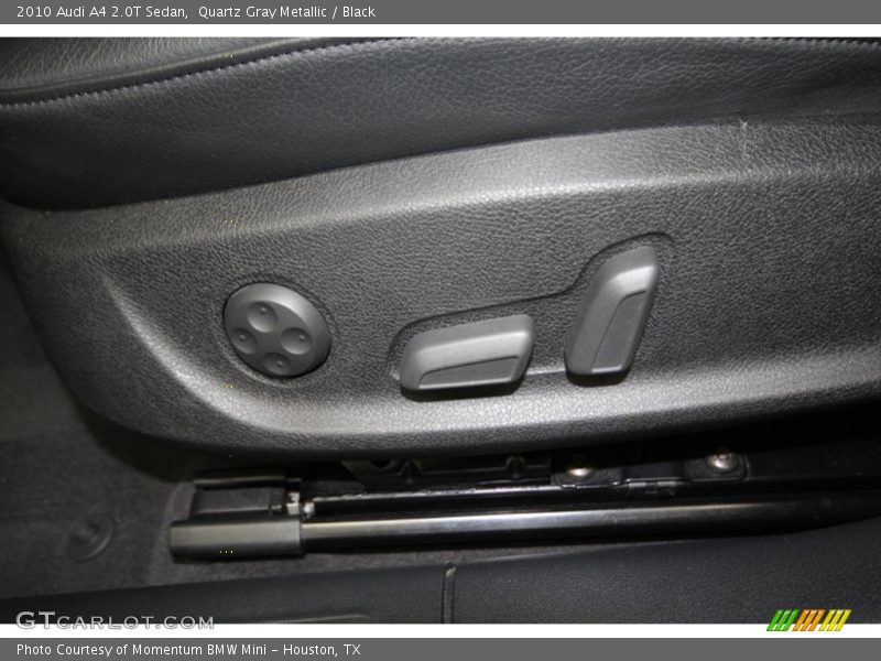 Quartz Gray Metallic / Black 2010 Audi A4 2.0T Sedan