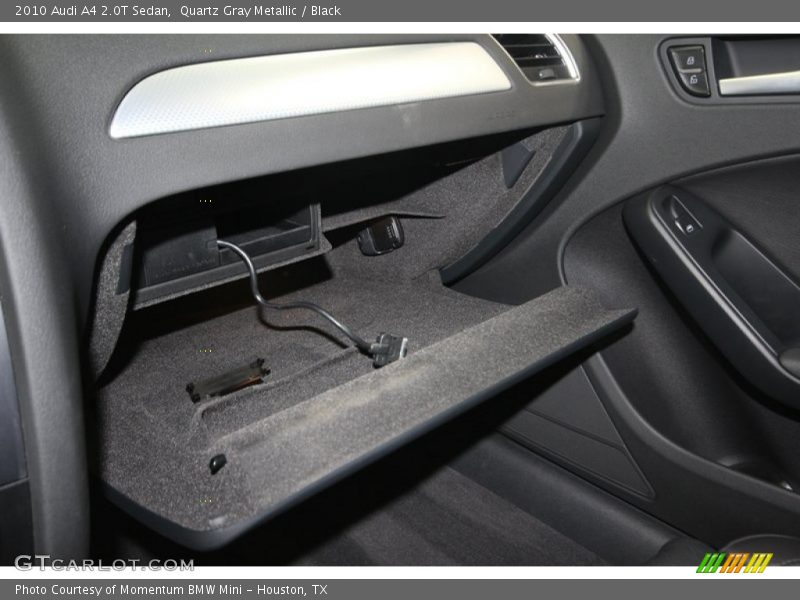 Quartz Gray Metallic / Black 2010 Audi A4 2.0T Sedan