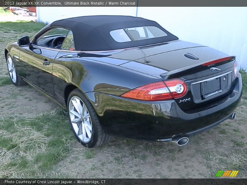 Ultimate Black Metallic / Warm Charcoal 2013 Jaguar XK XK Convertible
