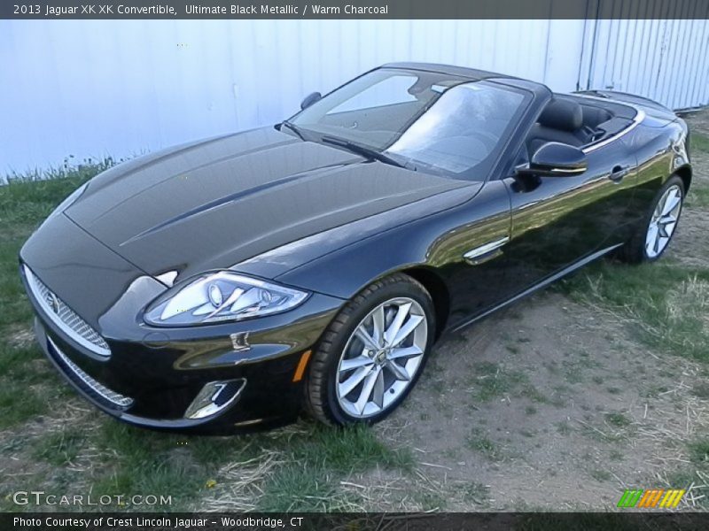 Ultimate Black Metallic / Warm Charcoal 2013 Jaguar XK XK Convertible