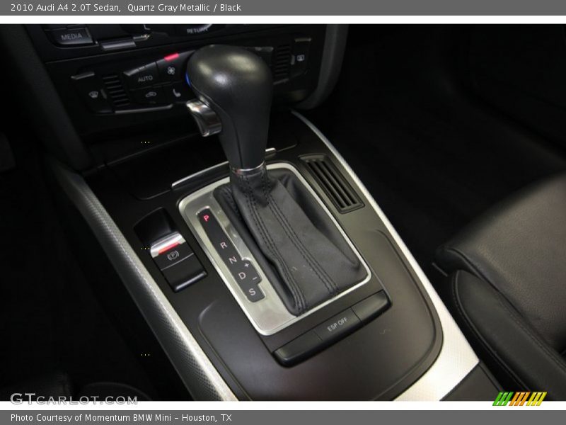 Quartz Gray Metallic / Black 2010 Audi A4 2.0T Sedan