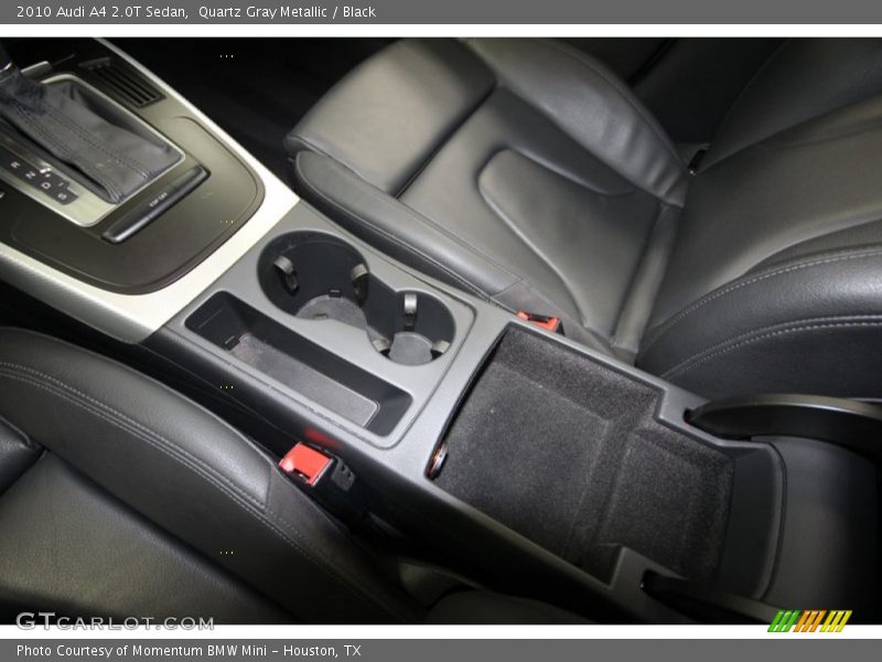Quartz Gray Metallic / Black 2010 Audi A4 2.0T Sedan