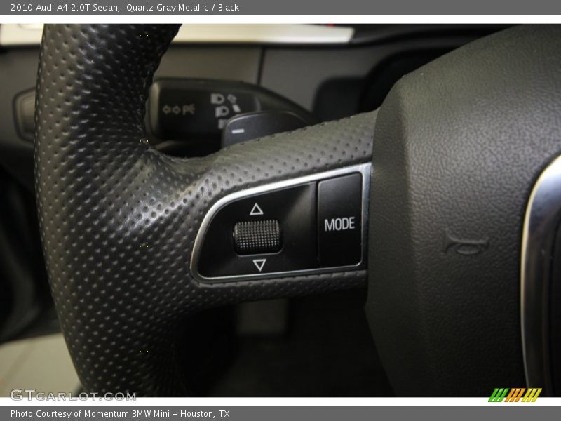 Quartz Gray Metallic / Black 2010 Audi A4 2.0T Sedan