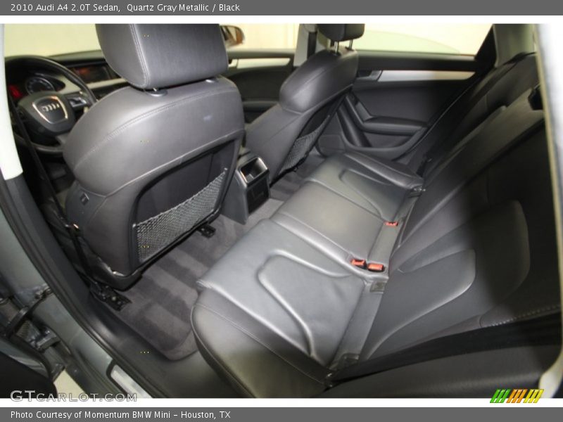 Quartz Gray Metallic / Black 2010 Audi A4 2.0T Sedan