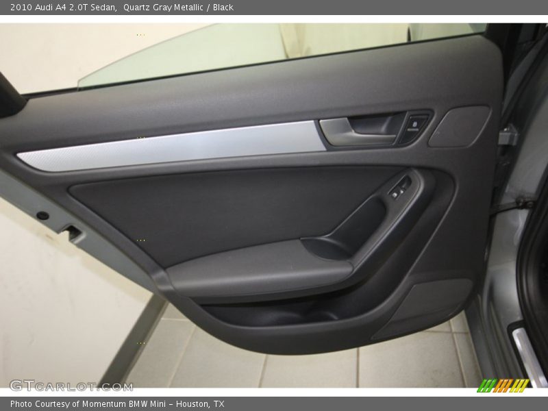 Quartz Gray Metallic / Black 2010 Audi A4 2.0T Sedan