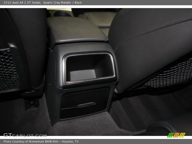 Quartz Gray Metallic / Black 2010 Audi A4 2.0T Sedan